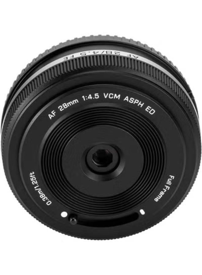 فيلتروكس عدسة VILTROX 28 مم f4.5 Pancake لـ Sony E، التركيز التلقائي 28 مم f/4.5 FE - عدسات إطار كامل رفيعة للغاية لحامل Sony E - Image 3